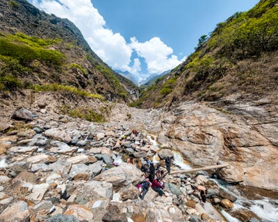Rio Blanco on the Choquequirao route